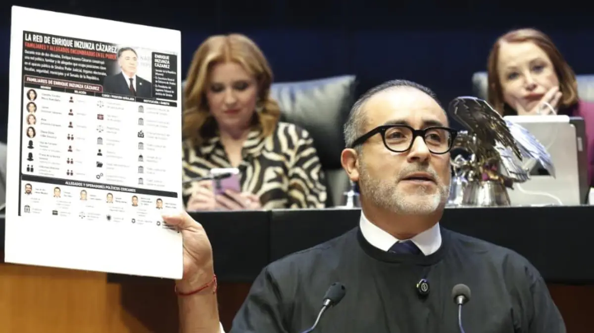 SENADOR MAX GARCIA: Critica “La reforma de la reforma” judicial y denuncia la red de nepotismo del senador Enrique Inzunza