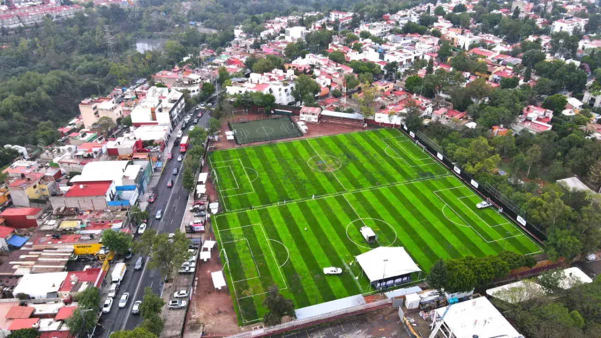 ÁLVARO OBREGÓN RECUPERA CANCHAS DEL PARQUE ÁGUILAS-JAPÓN: SE BENEFICIARÁN MÁS DE MIL FAMILIAS
