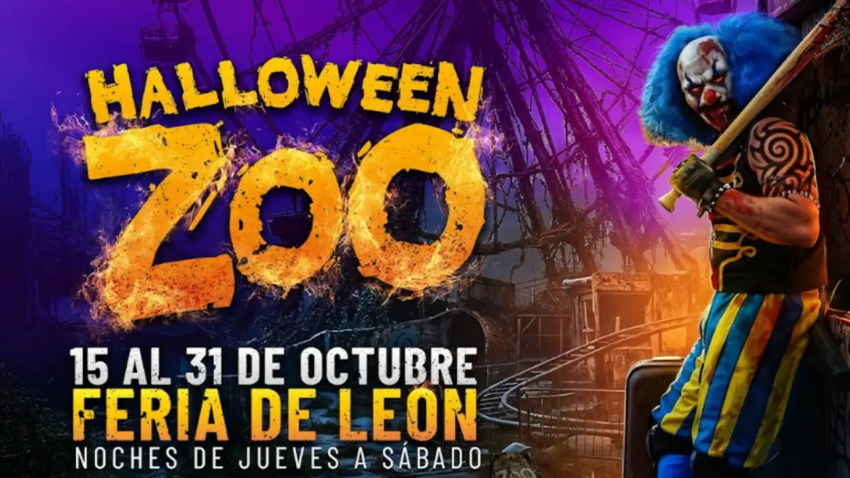 León celebra la décima edición del festival Halloween Zoo con seis casas del terror y más de 300 personajes